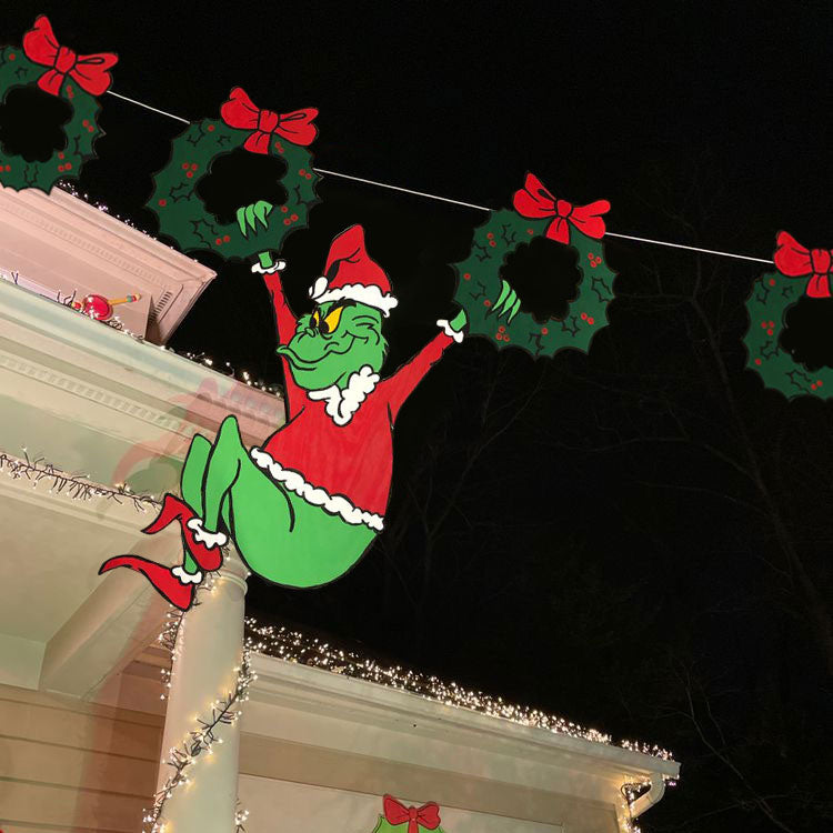 Grinch on the swing