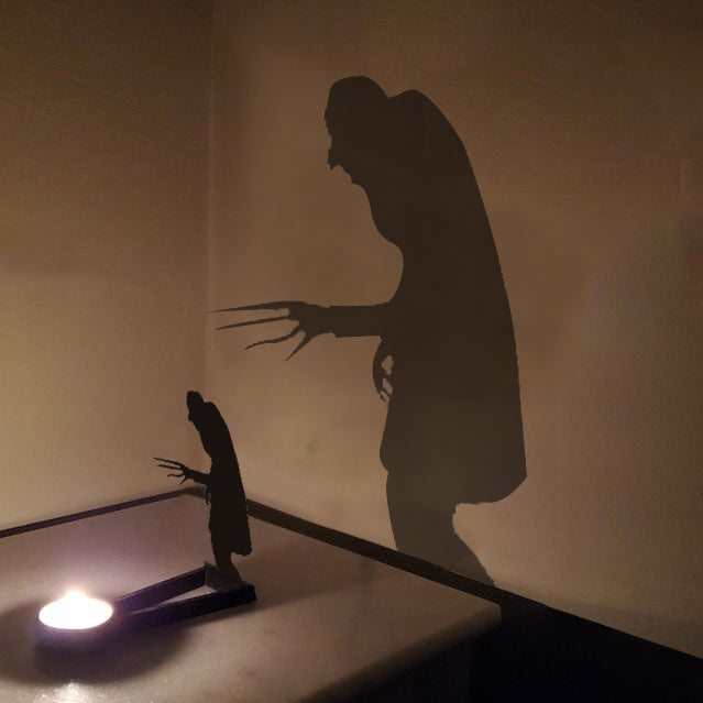 👻Halloween Nosferatu candle holder decoration|Nosferatu candle holder art👻