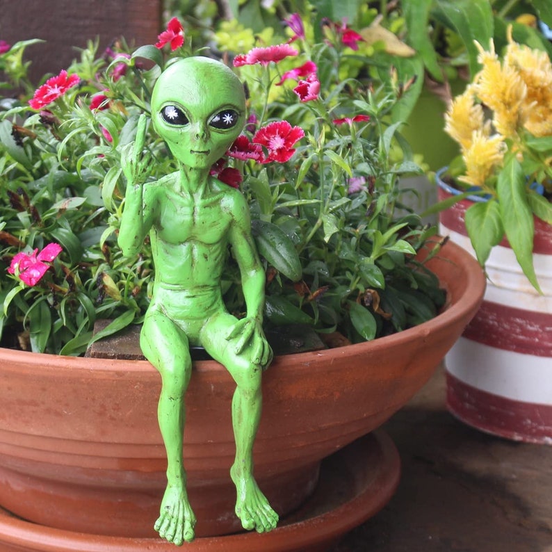 👽Rude Alien Statue