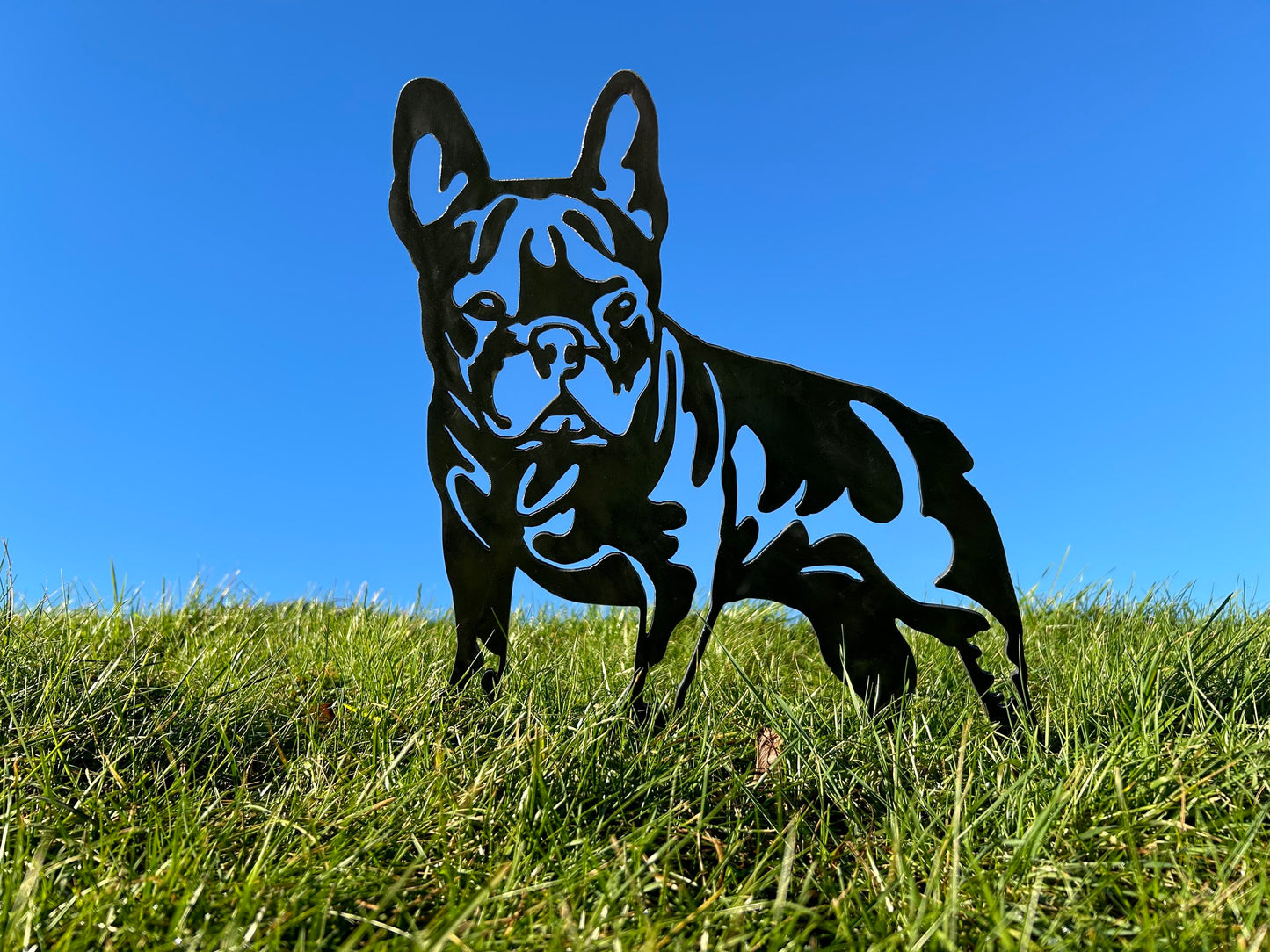 French Bulldog Metal Dog