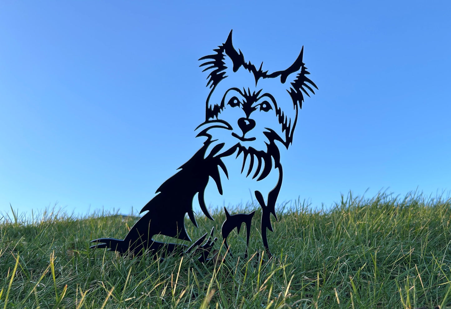 Yorkshire Terrier Metal Dog