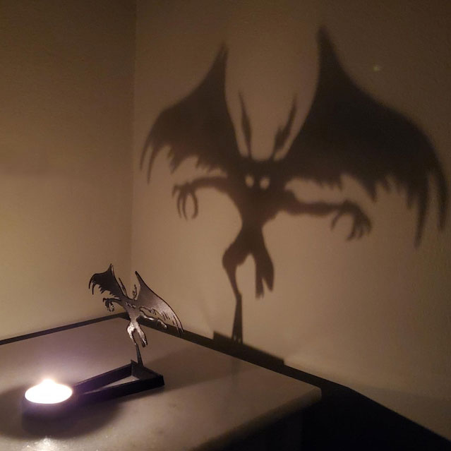 👻Halloween Nosferatu candle holder decoration|Nosferatu candle holder art👻